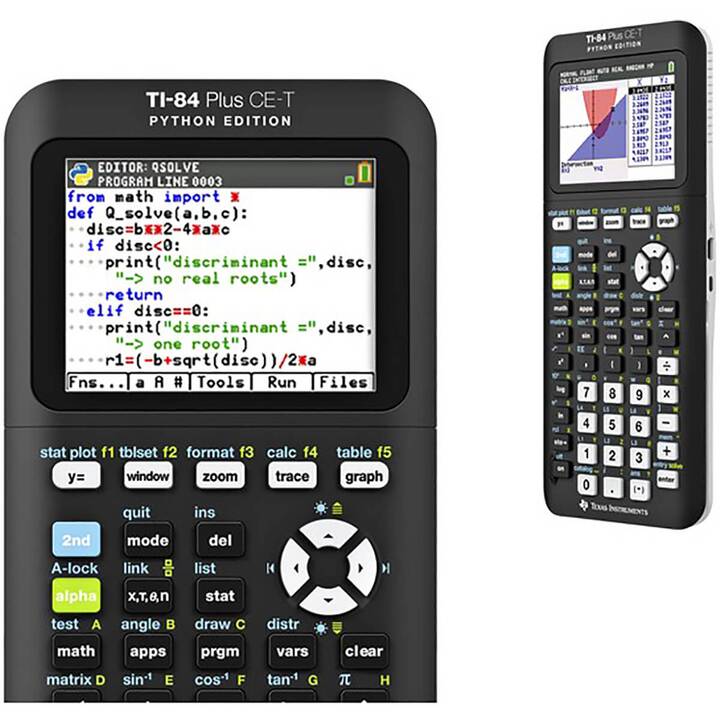 TEXAS INSTRUMENTS TI84 Plus CET Python Edition Grafikrechner Interdiscount TEXAS INSTRUMENTS TI84 Plus CET Python Edition Grafikrechner Interdiscount