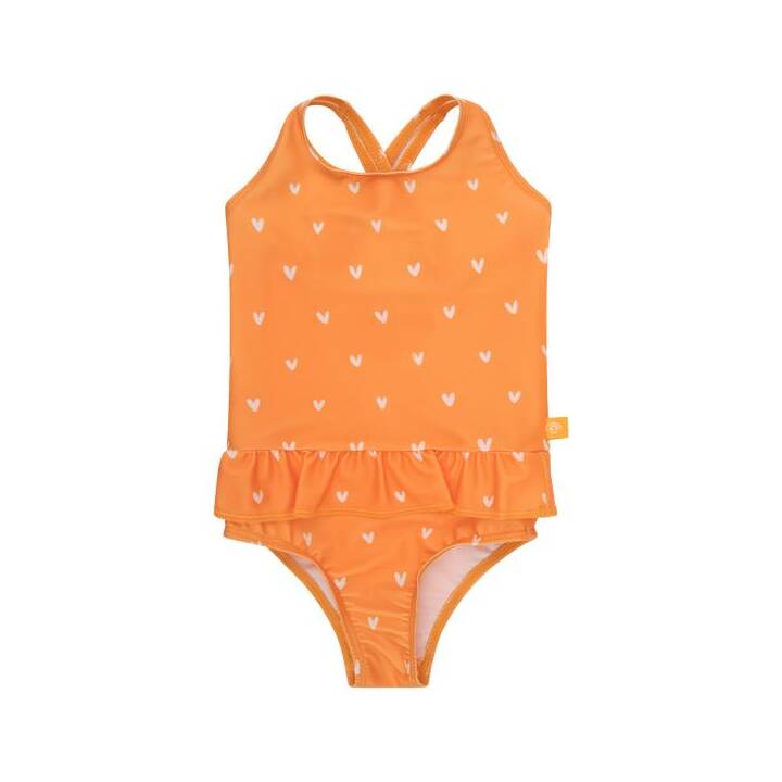 SWIM ESSENTIALS Maglietta da bagno per bebè Hearts  (122-128, Arancione)