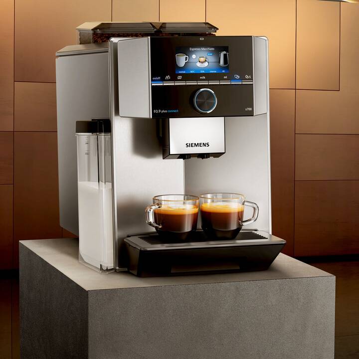 Siemens Eq 9 Gerät Abkühlen Lassen SIEMENS EQ.9 plus connect s700 (Silber, 2.3 l, Kaffeevollautomat