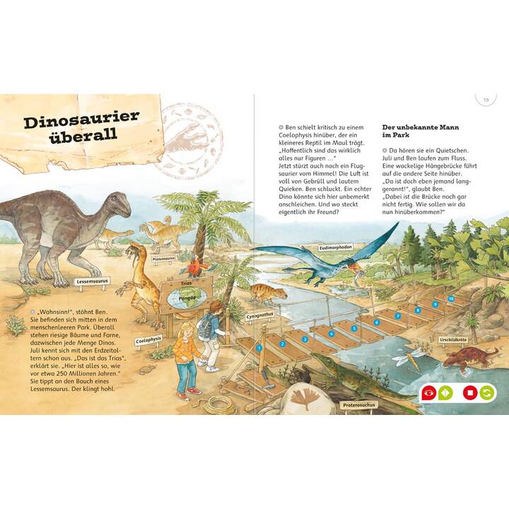 TIPTOI Dinosaurier Cahier de texte (DE)