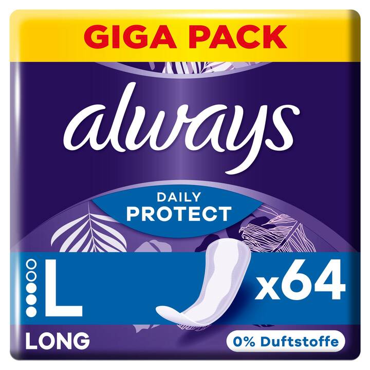 ALWAYS Daily Protect Slipeinlage (64 Stück, Long)