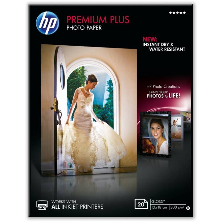 HP Fotopapier (20 Blatt, 300 g/m2)