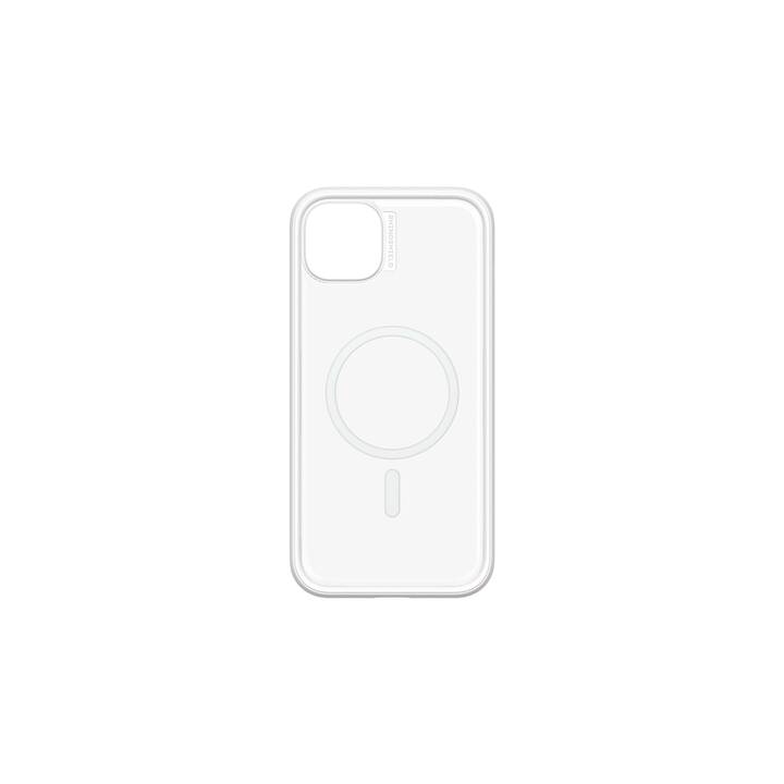 RHINOSHIELD Backcover MagSafe Mod NX (iPhone 15 Plus, Transparent, Blanc)