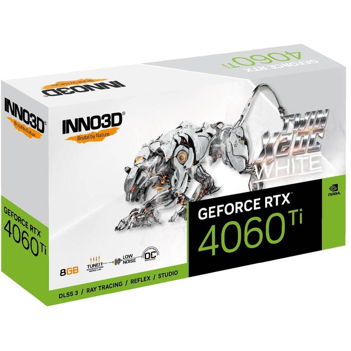 INNO3D N406T2-08D6X-171153W Nvidia GeForce RTX 4060 Ti (8 GB)