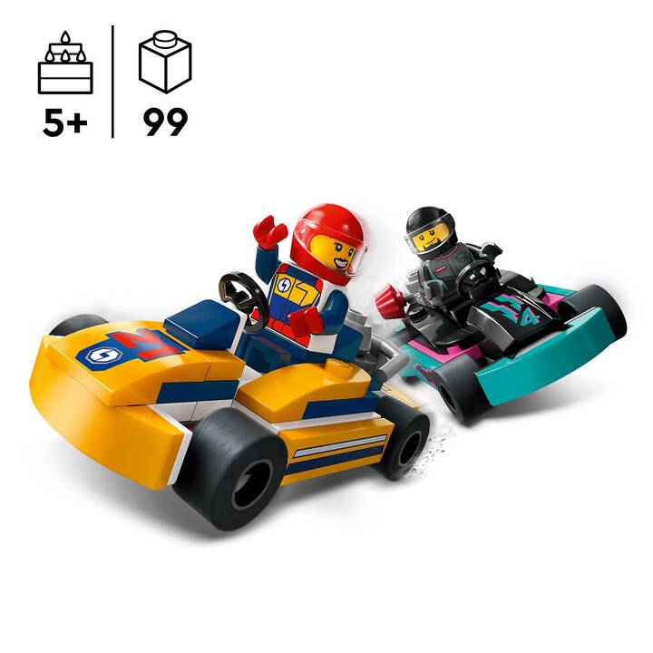 LEGO City Go-kart e piloti (60400)