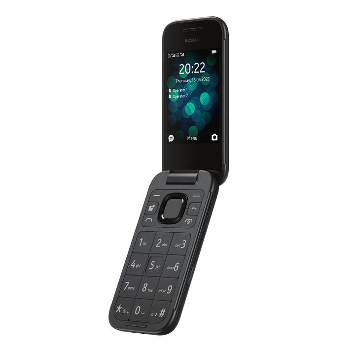 NOKIA 2660 Flip (128 MB, 2.8", 0.3 MP, Black)