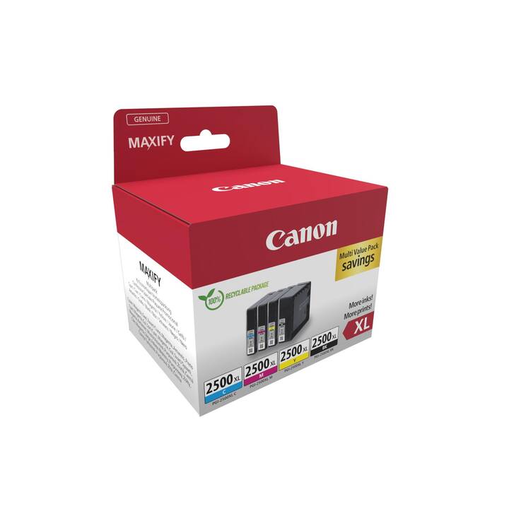 CANON PGI-2500XL (Giallo, Nero, Magenta, Cyan, Multipack)