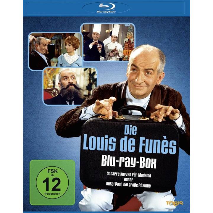 Louis De Funes - Scharfe Kurven für Madame / Oscar / Onkel Paul, die grosse Pflaume (DE, FR)
