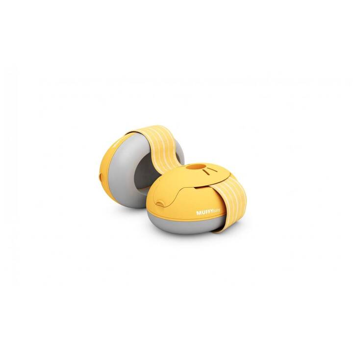 ALPINE Kapsel-Gehörschutz für Kinder Muffy (Gelb)
