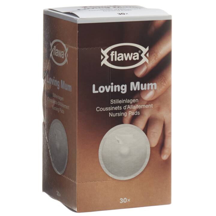 FLAWA Coussinets d'allaitement Loving Mum (30 pièce)