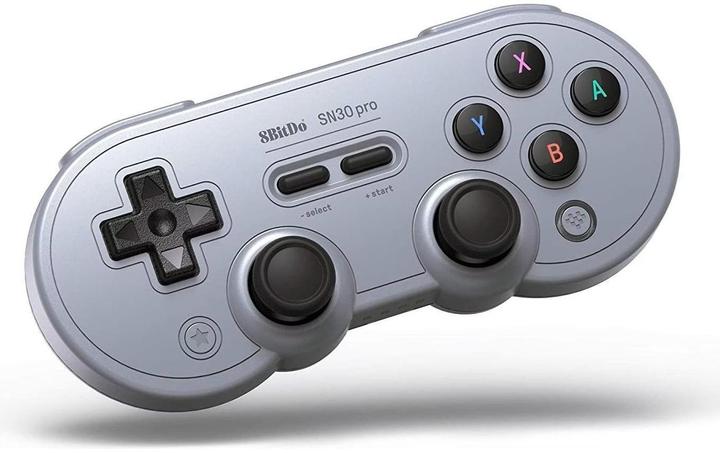8BITDO SN30 Pro Gamepad (Grau) - Interdiscount