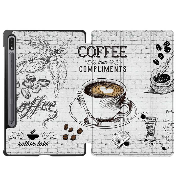 EG Coque pour Samsung Galaxy Tab S7 11" (2020) - gris café