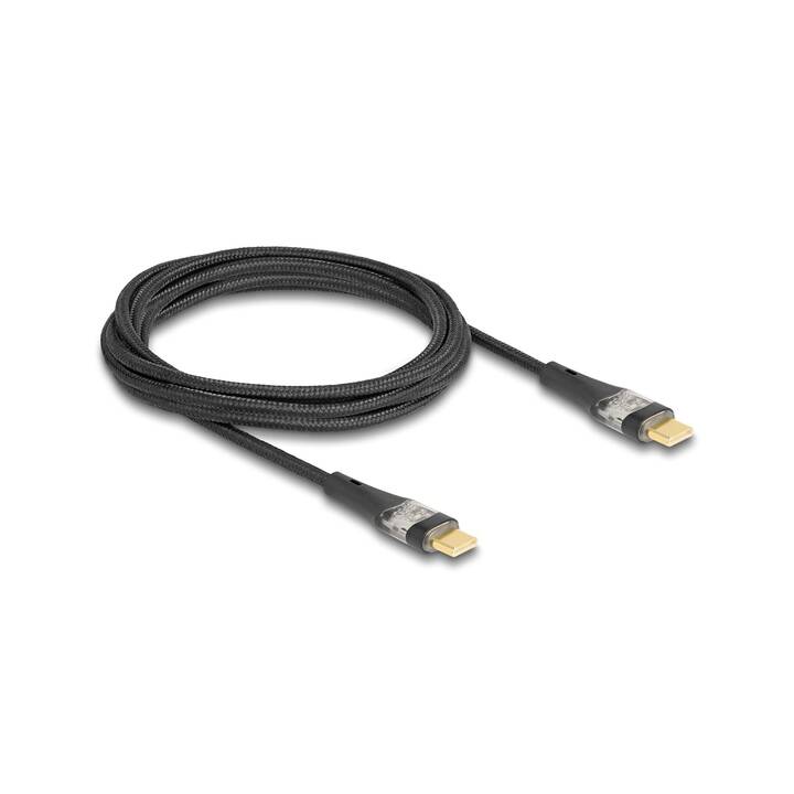 DELOCK Câble (USB C, USB 2.0, USB de type C, 2 m)