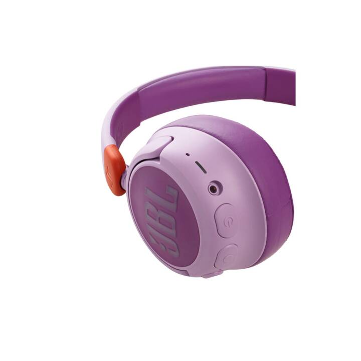 JBL BY HARMAN JR 460NC Cuffie per bambini (Over-Ear, ANC, Bluetooth 5.0, Pink)