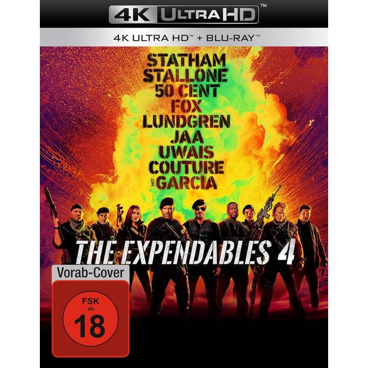 The Expendables 4 (4K Ultra HD, DE, EN)