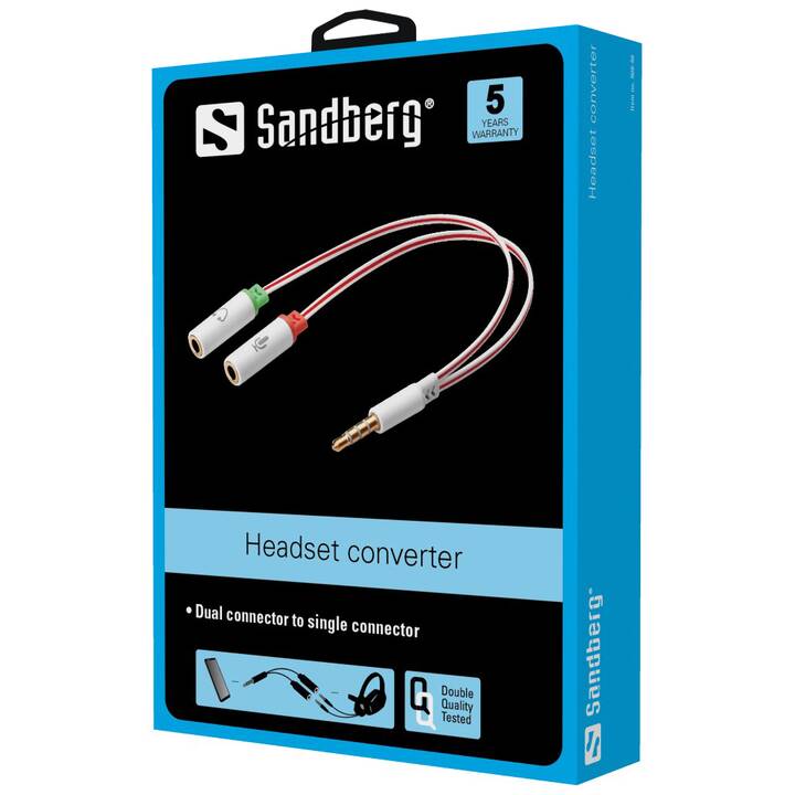 SANDBERG Audio-Adapter