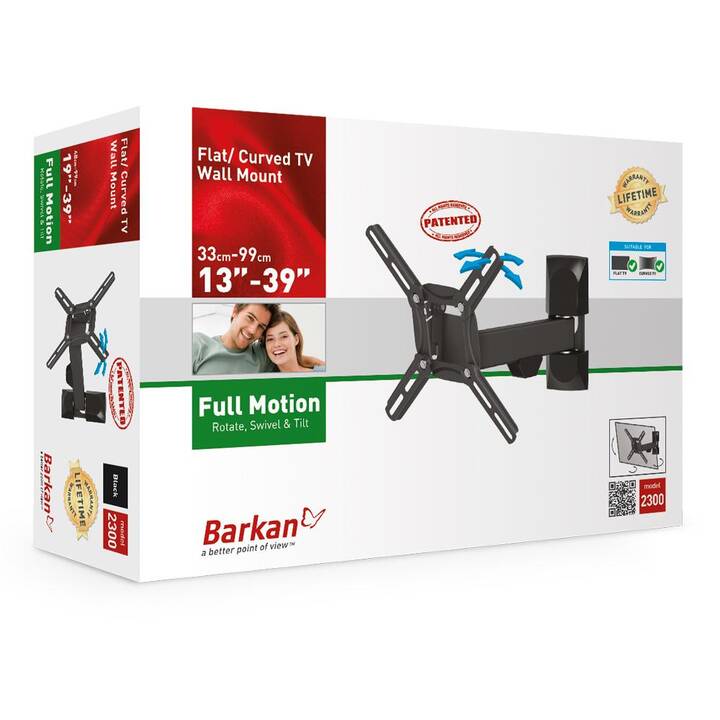 BARKAN MOUNTS Wandhalterung TV WH 2300 (19" – 39")