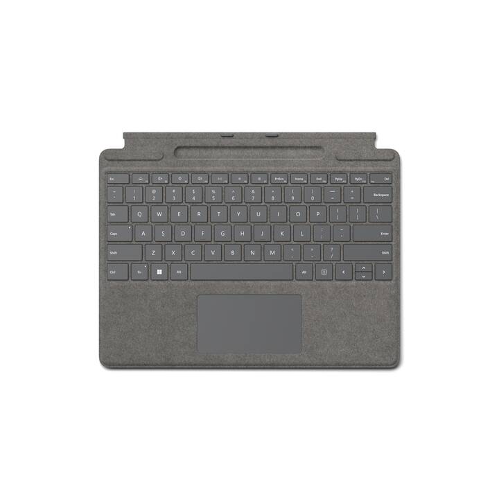 MICROSOFT Surface Pro 8 Signature Type Cover / Tablet Tastatur (10.6", Platin)