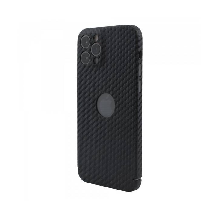 NEVOX Backcover CarbonSeries  (iPhone 13 Pro, Schwarz)