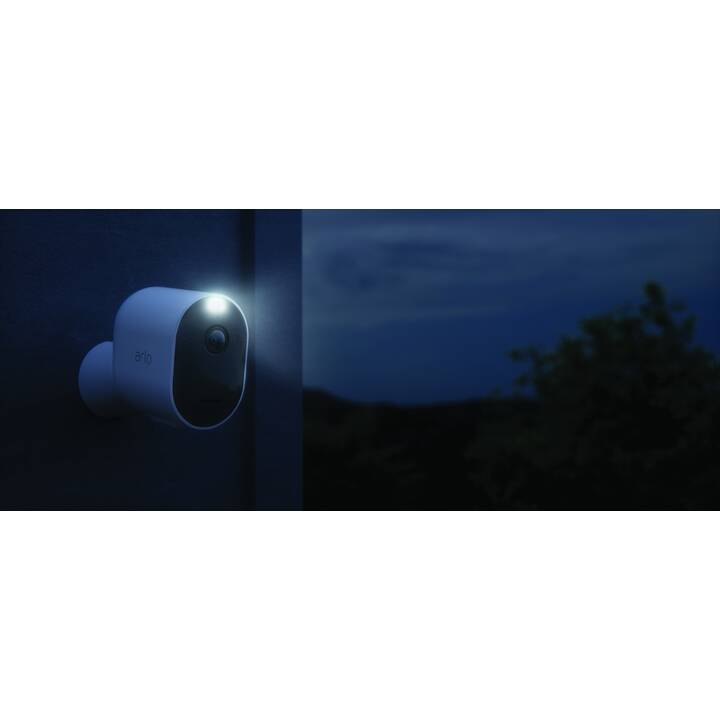 ARLO Caméra réseau Pro 3 VMC4040P (caméra supplémentaire, 4 MP, Mini Bullet, WLAN)