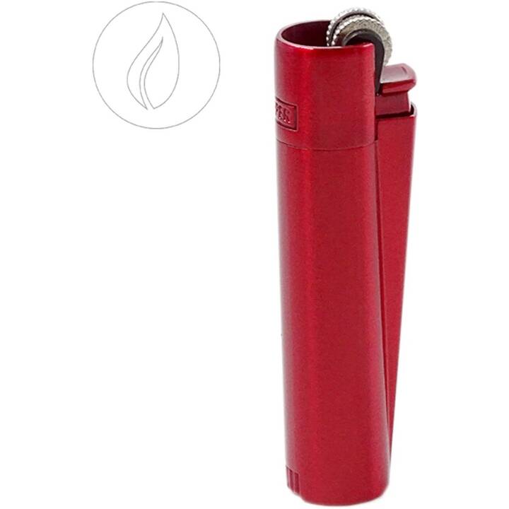 CLIPPER Gasfeuerzeug Micro Red Devil (Rot, 1 Stück)