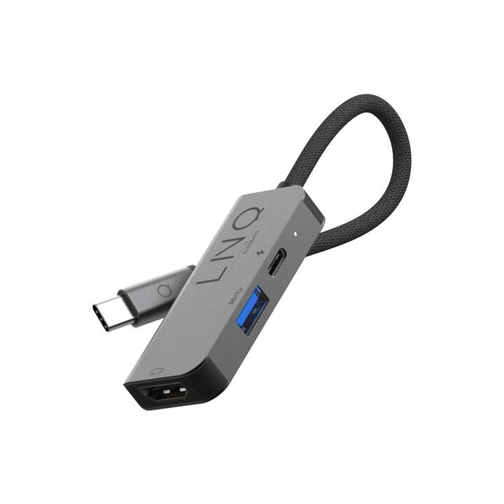 ELEMENTS Dockingstation Linq (HDMI, USB 3.0 Typ-A, USB 3.0 Typ-C)