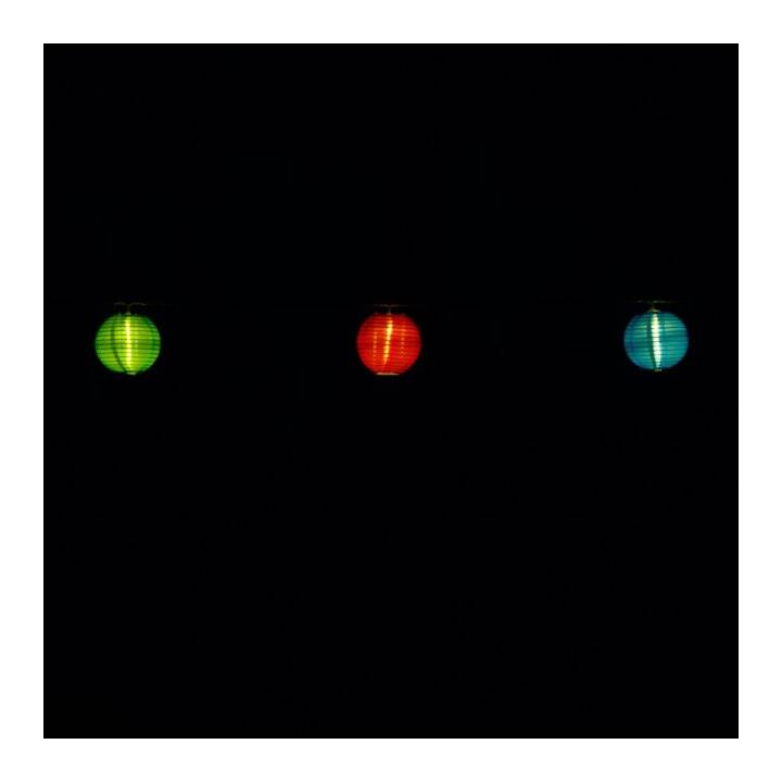 INTERTRONIC Guirlande lumineuse LED Solar Light-Strip Color (2.6 cm)