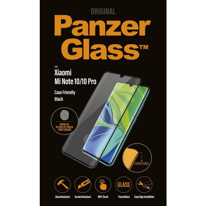 PANZERGLASS Displayschutzglas (Klar, Mi Note 10, Mi Note 10 Pro)
