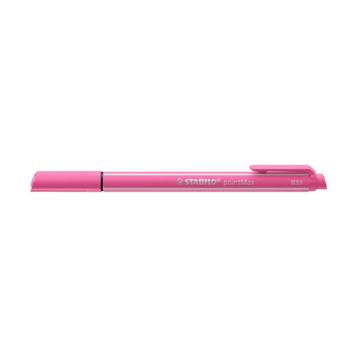 STABILO PointMax Traceur fin (Pink, 1 pièce)