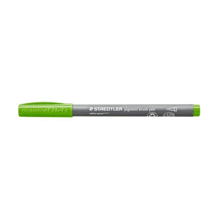 STAEDTLER Penna a fibra (Giallo verde, 1 pezzo)