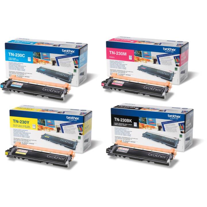 BROTHER TN230KIT (Multipack, Giallo, Nero, Magenta, Cyan)