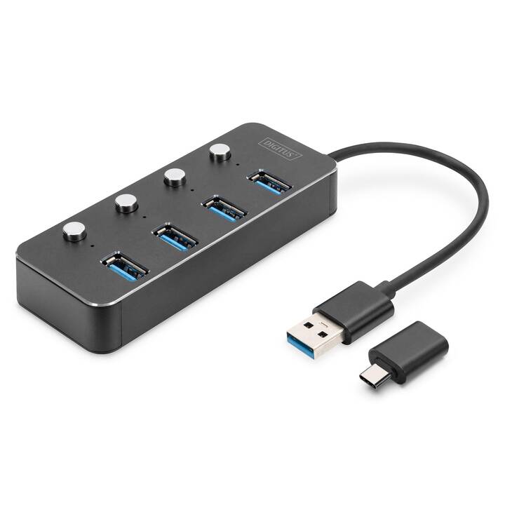 ASSMANN ELECTRONIC  (4 Ports, USB de type A)