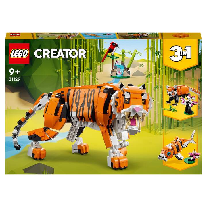 LEGO Creator 3-in-1 Sa Majesté le Tigre (31129)