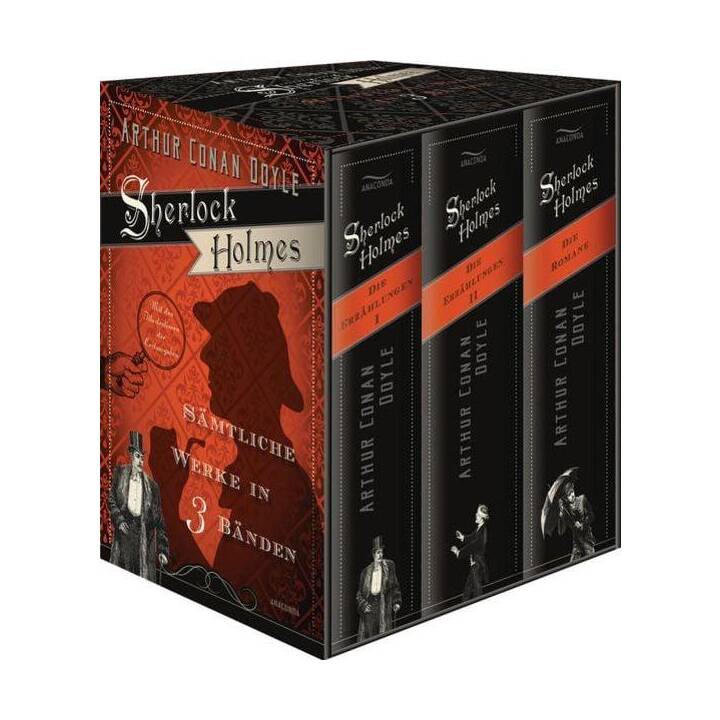 Sherlock Holmes - Sämtliche Werke in 3 Bänden (Die Erzählungen I, Die Erzählungen II, Die Romane)
