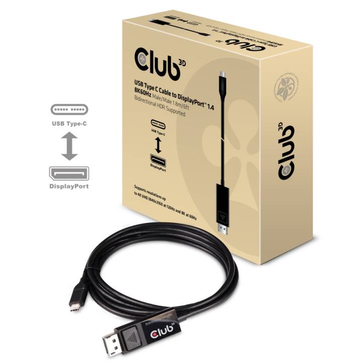 CLUB 3D Adattatore video (USB Tipo-C)