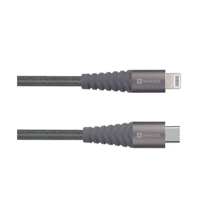SKROSS Cavo (Lightning, USB-C, 2 m)