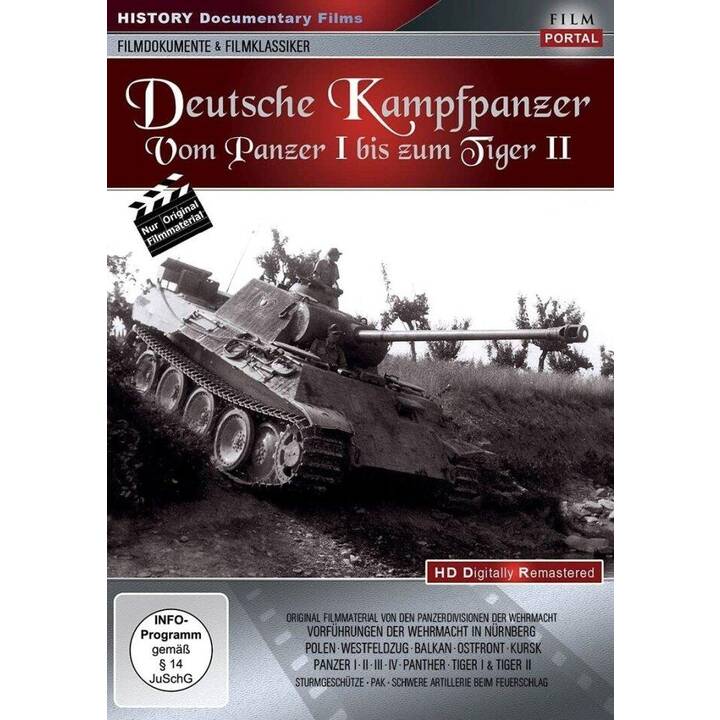 Deutsche Kampfpanzer - Vom Panzer 1 bis zum Tiger 2 (DE)