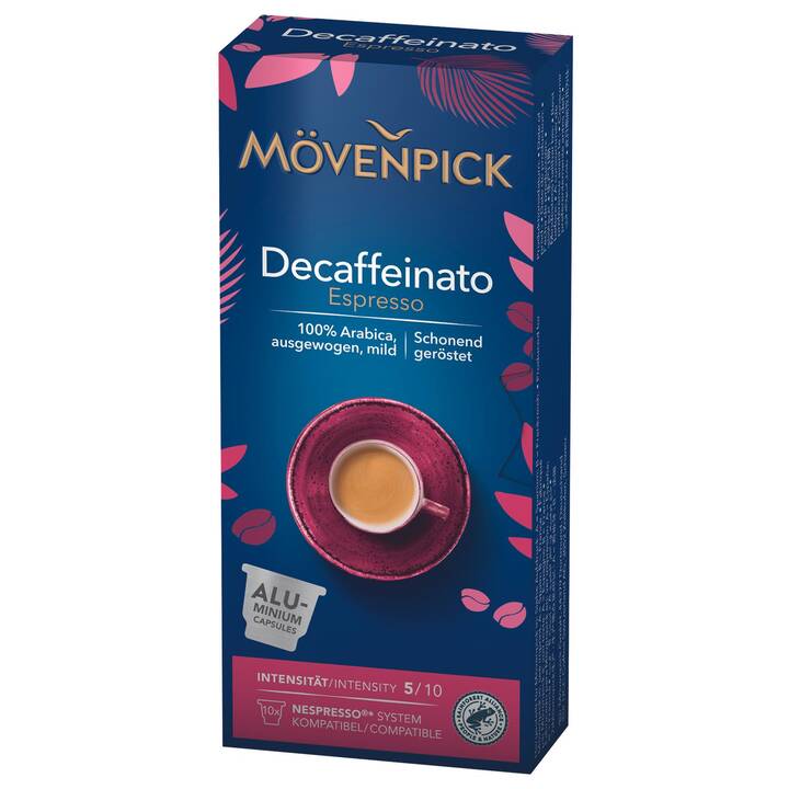 MÖVENPICK Capsule di caffè Decaffeinato (10 pezzo)