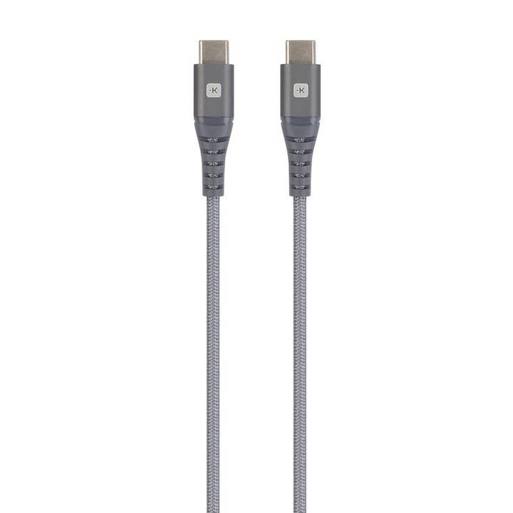 SKROSS Câble (USB C, USB de type C, 1.2 m)