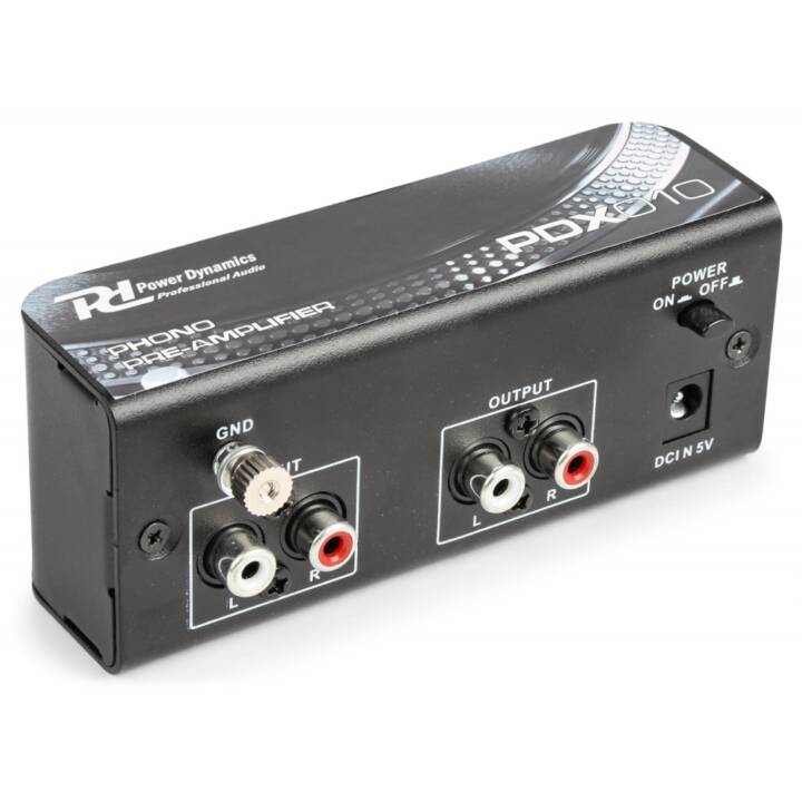 POWER DYNAMICS PDX010 (Stereoverstärker, Schwarz)