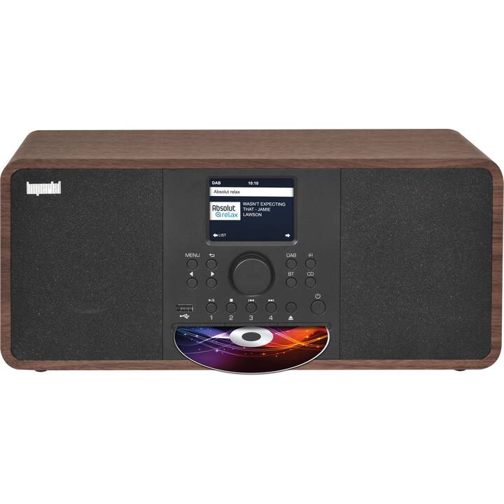 IMPERIAL i205 Internetradio (Braun, Schwarz)