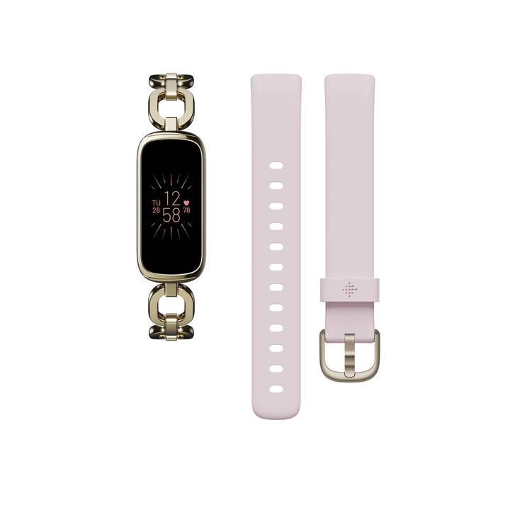 FITBIT Luxe (Einheitsgrösse, Pink, Gold)