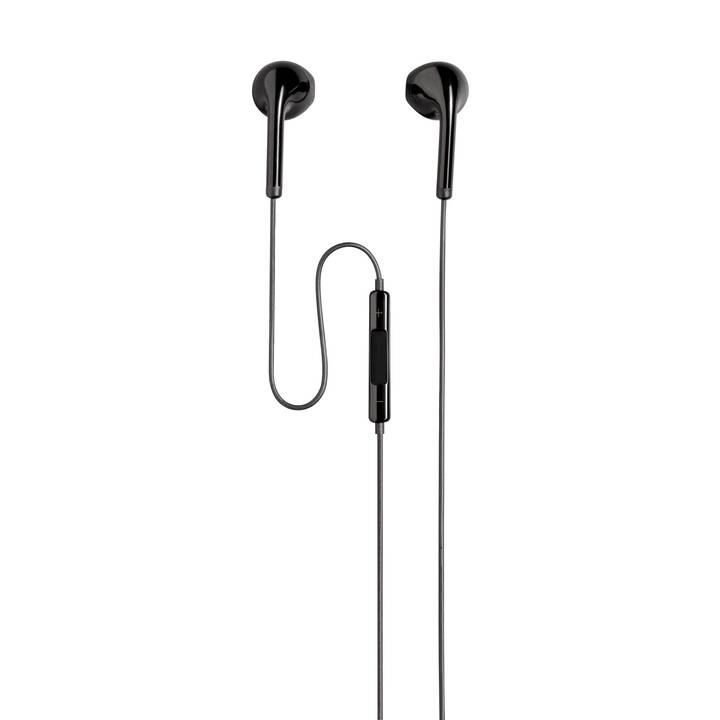 INTERTRONIC Stereo Headset Wirebuds 30 (Noir)
