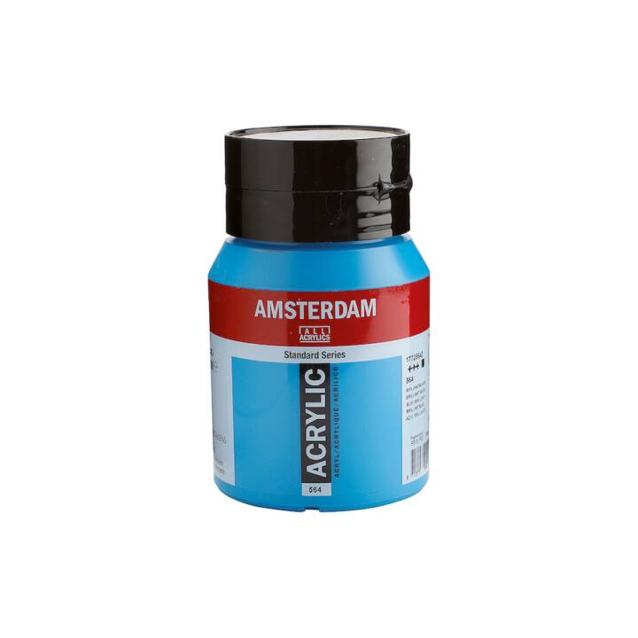 TALENS Couleur acrylique Amsterdam (500 ml, Bleu)