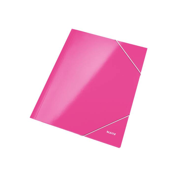 LEITZ Cartellina con elastico (Pink, A4, 1 pezzo)