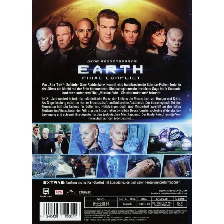 Earth - Final Conflict Staffel 1 (EN, DE)