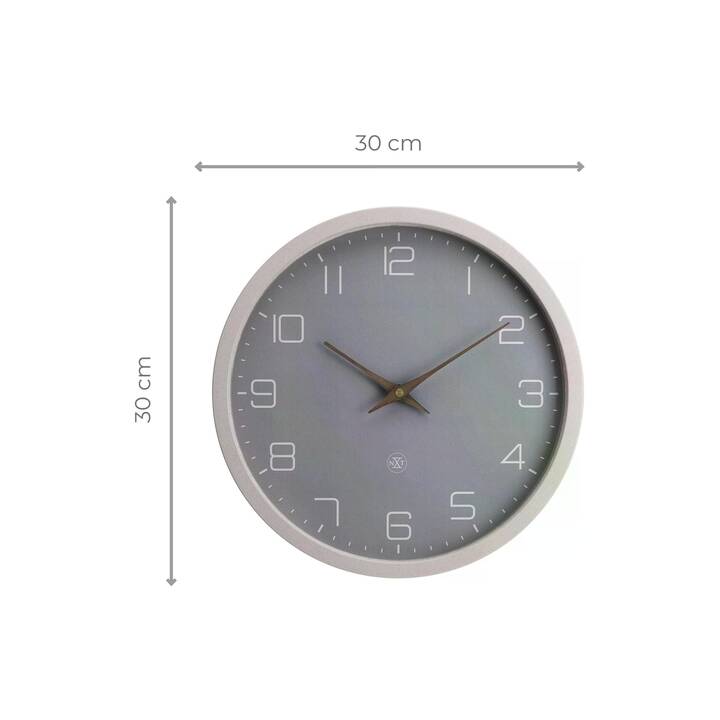 NEXTIME Eco Horloge murale (Analogique, 30 cm)