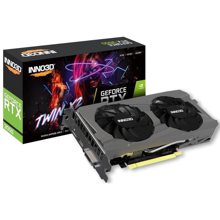 INNO3D Twin X2 Nvidia GeForce RTX 3050 (8 GB)