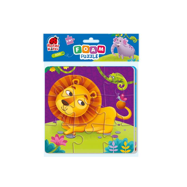 ROTER KÄFER 2in1 Zoo Puzzle (24 pezzo)