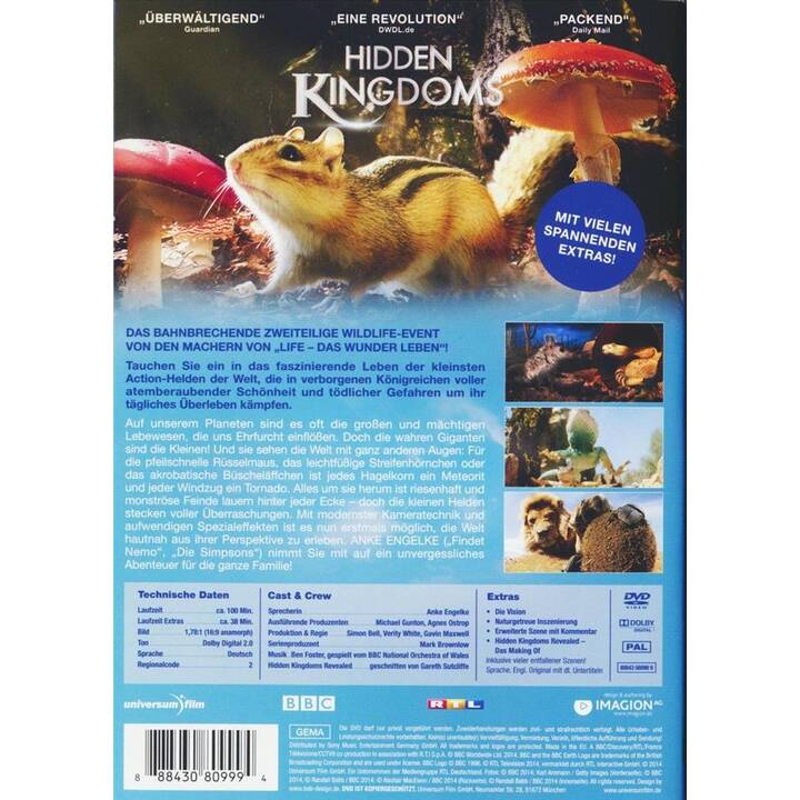 Hidden Kingdoms - Im Königreich der kleinen Tiere (DE)